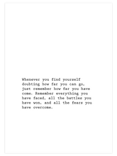 Just Remember - Art Print